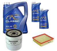DENCKERMANN Controllo Set MANNOL Classic 10W-40 7L Per Ford Transit Kasten