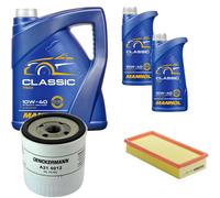 DENCKERMANN Controllo Set MANNOL Classic 10W-40 7L Per Ford Transit Kasten