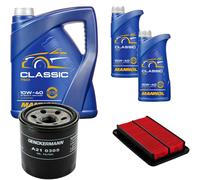 DENCKERMANN Controllo Set MANNOL Classic 10W-40 7L Per FORD USA Probe II 2.0