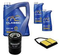 DENCKERMANN Controllo Set MANNOL Classic 10W-40 7L Per Honda Civic VII