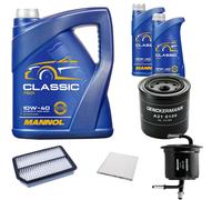 DENCKERMANN Controllo Set MANNOL Classic 10W-40 7L Per KIA Cerato 1.6