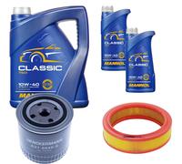 DENCKERMANN Controllo Set MANNOL Classic 10W-40 7L Per Lada 1200-1600 Nova