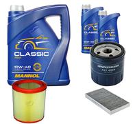 DENCKERMANN Controllo Set MANNOL Classic 10W-40 7L Per Lancia Lybra 1.8 16V