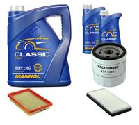 DENCKERMANN Controllo Set MANNOL Classic 10W-40 7L Per Mazda 121 III 1.3