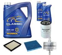 DENCKERMANN Controllo Set MANNOL Classic 10W-40 7L Per Mazda 2 1.6