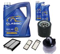 DENCKERMANN Controllo Set MANNOL Classic 10W-40 7L Per Mazda 3 2.0