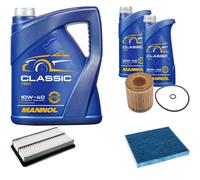 DENCKERMANN Controllo Set MANNOL Classic 10W-40 7L Per Mazda 6 Stufenheck