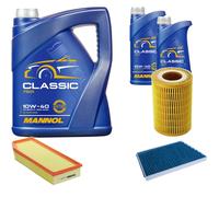 DENCKERMANN Controllo Set MANNOL Classic 10W-40 7L Per Mercedes-Benz C-Class