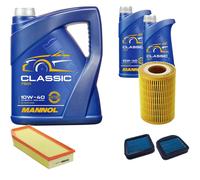 DENCKERMANN Controllo Set MANNOL Classic 10W-40 7L Per Mercedes-Benz E-Klasse