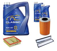 DENCKERMANN Controllo Set MANNOL Classic 10W-40 7L Per Mercedes-Benz E-Klasse
