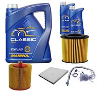 DENCKERMANN Controllo Set MANNOL Classic 10W-40 7L Per Mercedes-Benz E-Klasse