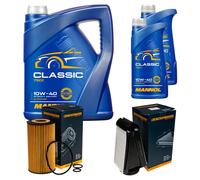 DENCKERMANN Controllo Set MANNOL Classic 10W-40 7L Per Mercedes-Benz GLC 220