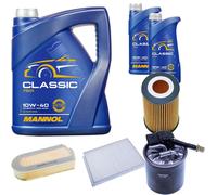 DENCKERMANN Controllo Set MANNOL Classic 10W-40 7L Per Mercedes-Benz GLE 250