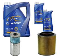 DENCKERMANN Controllo Set MANNOL Classic 10W-40 7L Per Mercedes-Benz T1