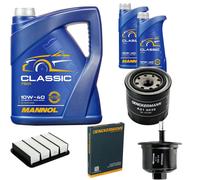 DENCKERMANN Controllo Set MANNOL Classic 10W-40 7L Per Mitsubishi Galant VI