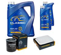 DENCKERMANN Controllo Set MANNOL Classic 10W-40 7L Per Mitsubishi Grandis