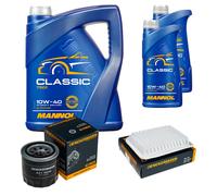DENCKERMANN Controllo Set MANNOL Classic 10W-40 7L Per Mitsubishi Grandis