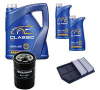 DENCKERMANN Controllo Set MANNOL Classic 10W-40 7L Per Mitsubishi Outlander