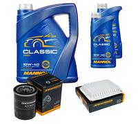 DENCKERMANN Controllo Set MANNOL Classic 10W-40 7L Per Mitsubishi Outlander