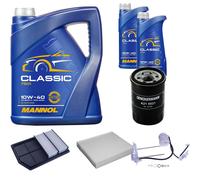 DENCKERMANN Controllo Set MANNOL Classic 10W-40 7L Per Mitsubishi Outlander
