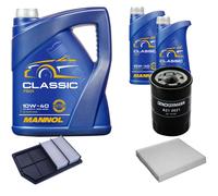 DENCKERMANN Controllo Set MANNOL Classic 10W-40 7L Per Mitsubishi Outlander