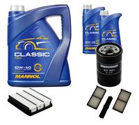 DENCKERMANN Controllo Set MANNOL Classic 10W-40 7L Per Mitsubishi Pajero