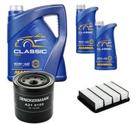 DENCKERMANN Controllo Set MANNOL Classic 10W-40 7L Per Mitsubishi Space