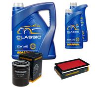 DENCKERMANN Controllo Set MANNOL Classic 10W-40 7L Per Nissan Laurel 2.8 D