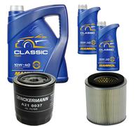 DENCKERMANN Controllo Set MANNOL Classic 10W-40 7L Per Nissan Urvan Bus 2.4i