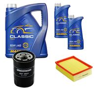DENCKERMANN Controllo Set MANNOL Classic 10W-40 7L Per Opel Combo 1.7 D
