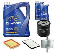 DENCKERMANN Controllo Set MANNOL Classic 10W-40 7L Per Opel Corsa B 1.4i