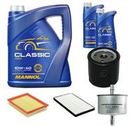 DENCKERMANN Controllo Set MANNOL Classic 10W-40 7L Per Opel Corsa B 1.4i