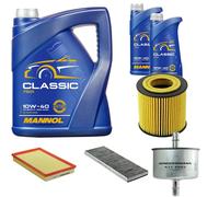 DENCKERMANN Controllo Set MANNOL Classic 10W-40 7L Per Opel Vectra B 1.8i