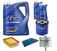 DENCKERMANN Controllo Set MANNOL Classic 10W-40 7L Per Peugeot 206 CC 2.0
