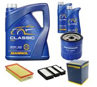 DENCKERMANN Controllo Set MANNOL Classic 10W-40 7L Per Peugeot 806 2.0
