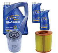 DENCKERMANN Controllo Set MANNOL Classic 10W-40 7L Per Peugeot Boxer Kasten