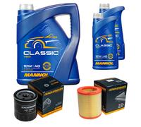 DENCKERMANN Controllo Set MANNOL Classic 10W-40 7L Per Peugeot Boxer Kasten