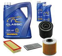 DENCKERMANN Controllo Set MANNOL Classic 10W-40 7L Per Renault Espace III