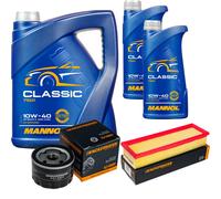 DENCKERMANN Controllo Set MANNOL Classic 10W-40 7L Per Renault Espace III