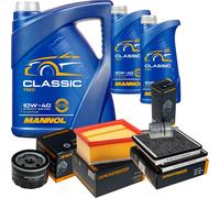 DENCKERMANN Controllo Set MANNOL Classic 10W-40 7L Per Renault Espace III