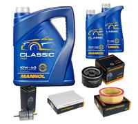 DENCKERMANN Controllo Set MANNOL Classic 10W-40 7L Per Renault Kangoo 1.4