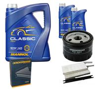 DENCKERMANN Controllo Set MANNOL Classic 10W-40 7L Per Renault Kangoo/Grand