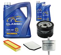 DENCKERMANN Controllo Set MANNOL Classic 10W-40 7L Per Renault Laguna I 2.0