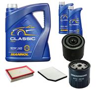 DENCKERMANN Controllo Set MANNOL Classic 10W-40 7L Per Renault Laguna I 2.2