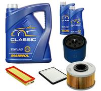 DENCKERMANN Controllo Set MANNOL Classic 10W-40 7L Per Renault Megane I