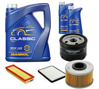 DENCKERMANN Controllo Set MANNOL Classic 10W-40 7L Per Renault Megane I