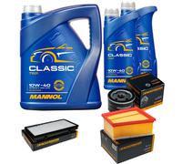 DENCKERMANN Controllo Set MANNOL Classic 10W-40 7L Per Renault Trafic II