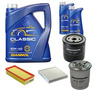 DENCKERMANN Controllo Set MANNOL Classic 10W-40 7L Per Rover 45 2.0 IDT