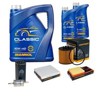 DENCKERMANN Controllo Set MANNOL Classic 10W-40 7L Per Seat Ibiza III 1.6