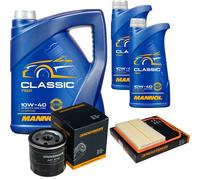 DENCKERMANN Controllo Set MANNOL Classic 10W-40 7L Per Seat Mii 1.0